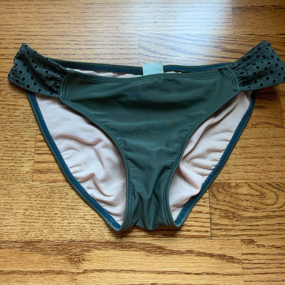 Dark Green Swim Bottoms